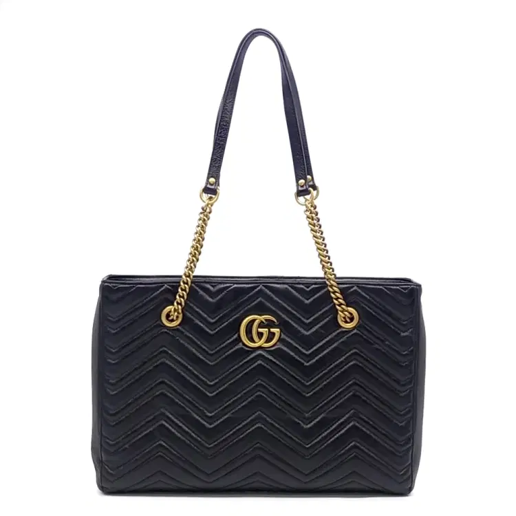 Gucci Medium Matelassé Shoulder Bag (524578)-Hover-Image
