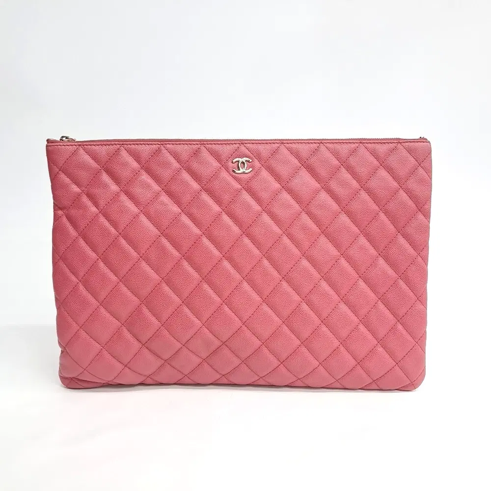Chanel Caviar Clutch Large
