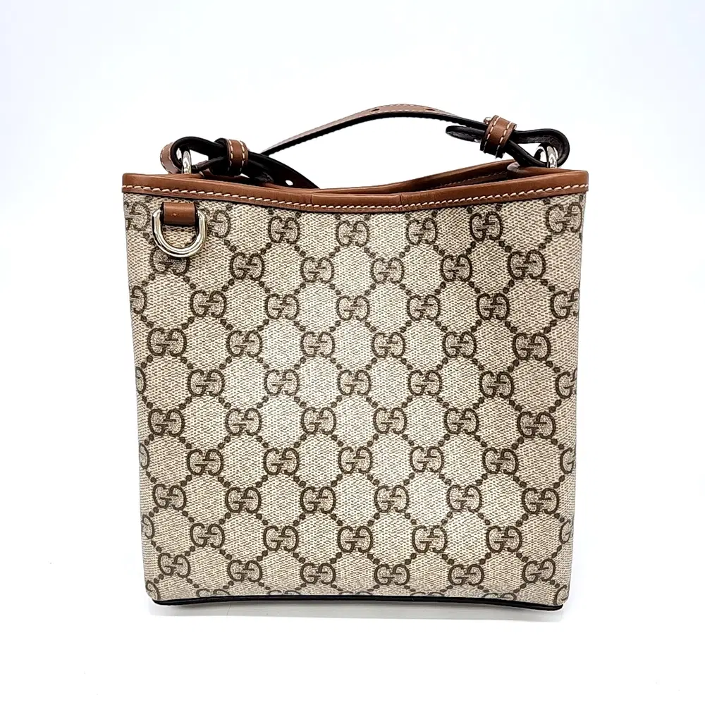 Gucci Gg Emblem Small Bucket Bag (815118)