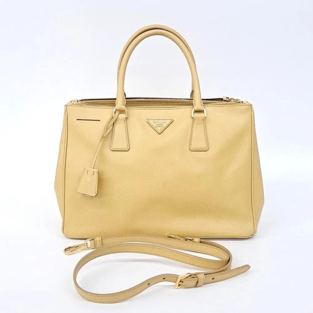 Prada Saffiano Luxe Tote And Shoulder Bag (Bn2274)