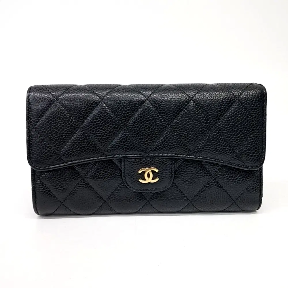 Chanel Caviar Long Wallet A31506