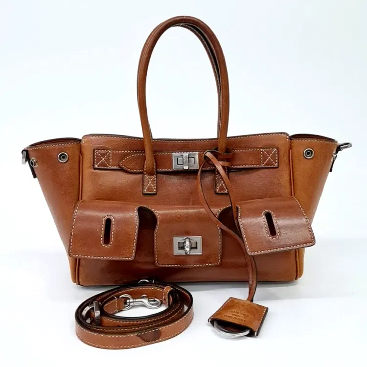 Balenciaga Bel Air Carry All Tote And Shoulder Bag Mini (835732)-Hover-Image