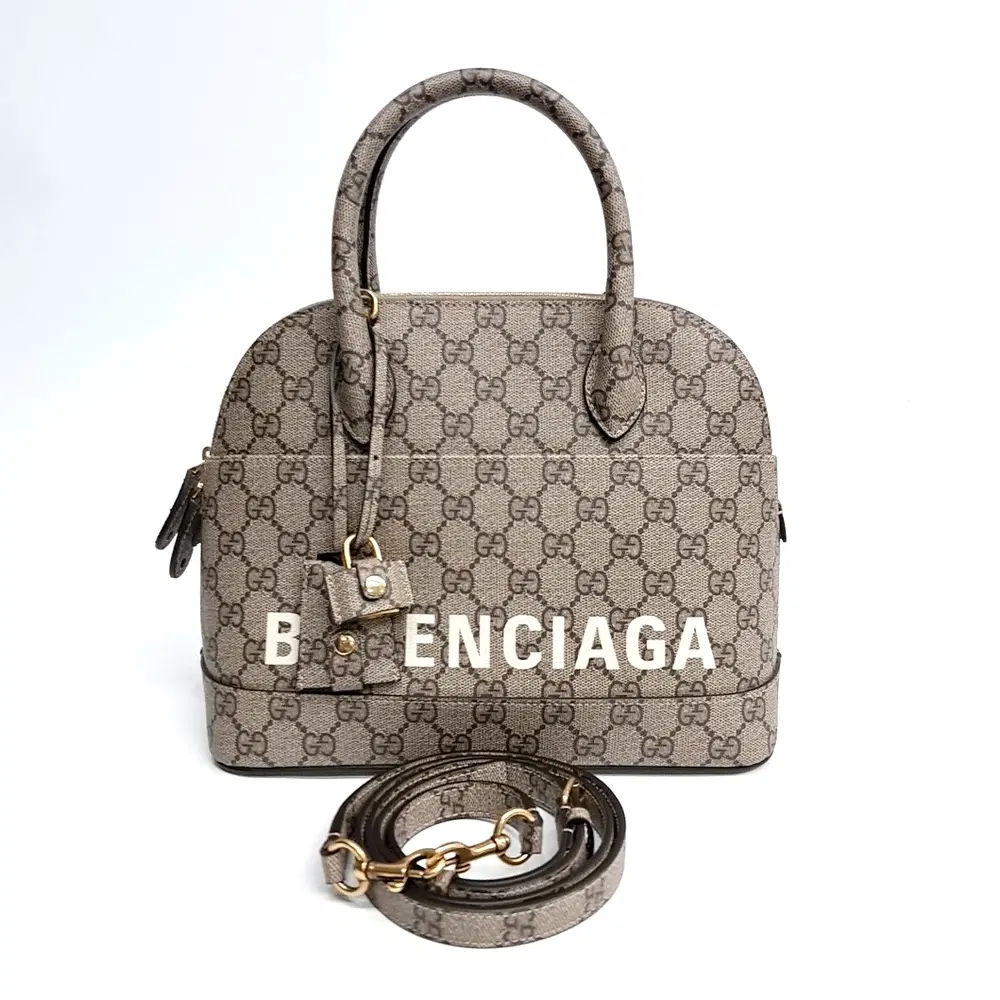 Gucci X Balenciaga Bill Small Top Handle Bag (681699)