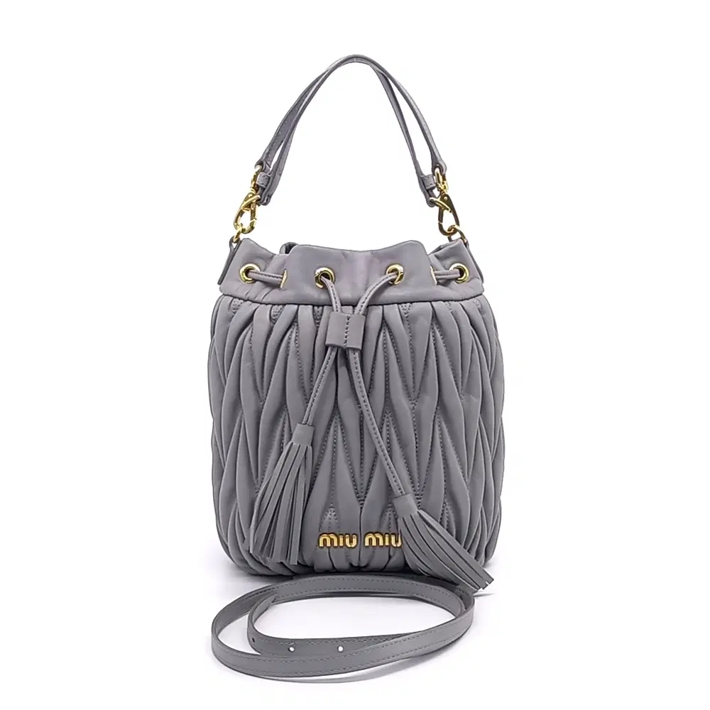 Miu Miu Matrasse Bucket Bag (5Be014)