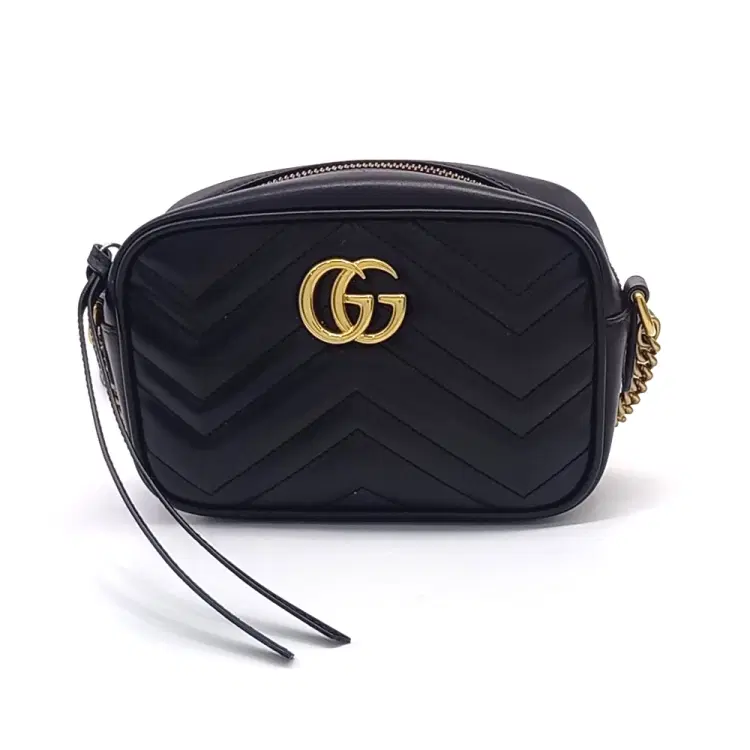 Gucci Marmont Matelasse Mini Crossbody Bag (448065)-Hover-Image