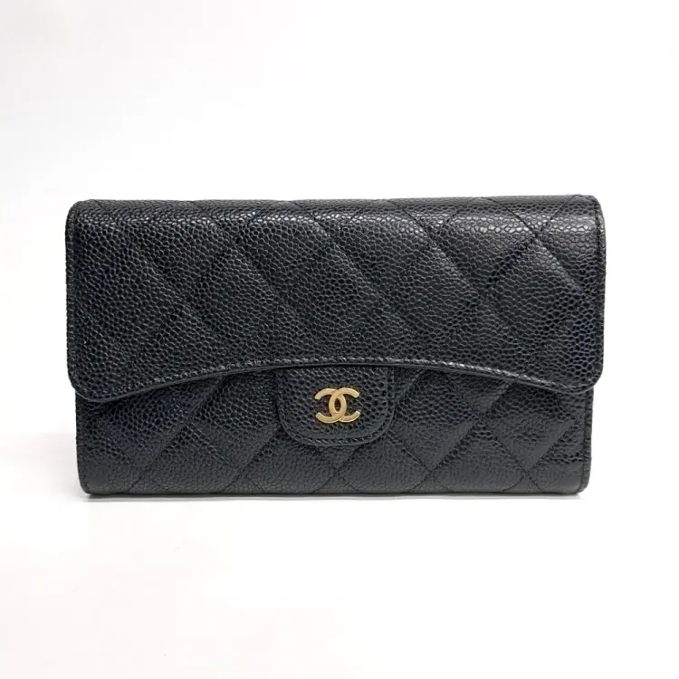 Chanel Caviar Long Wallet-Hover-Image