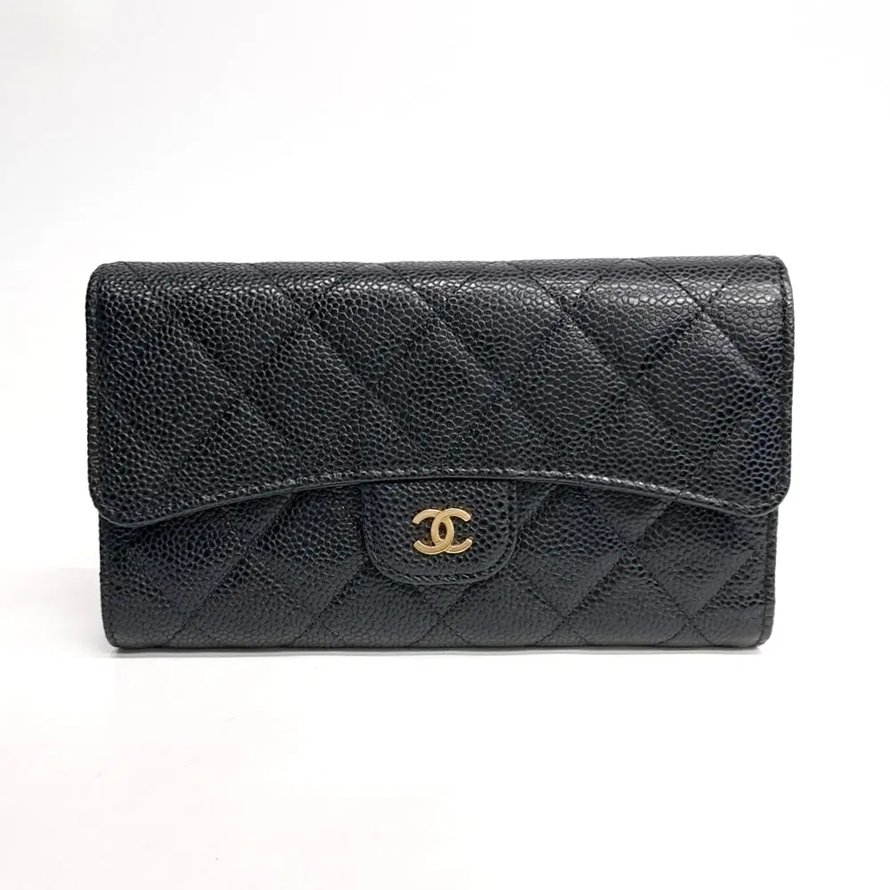 Chanel Caviar Long Wallet