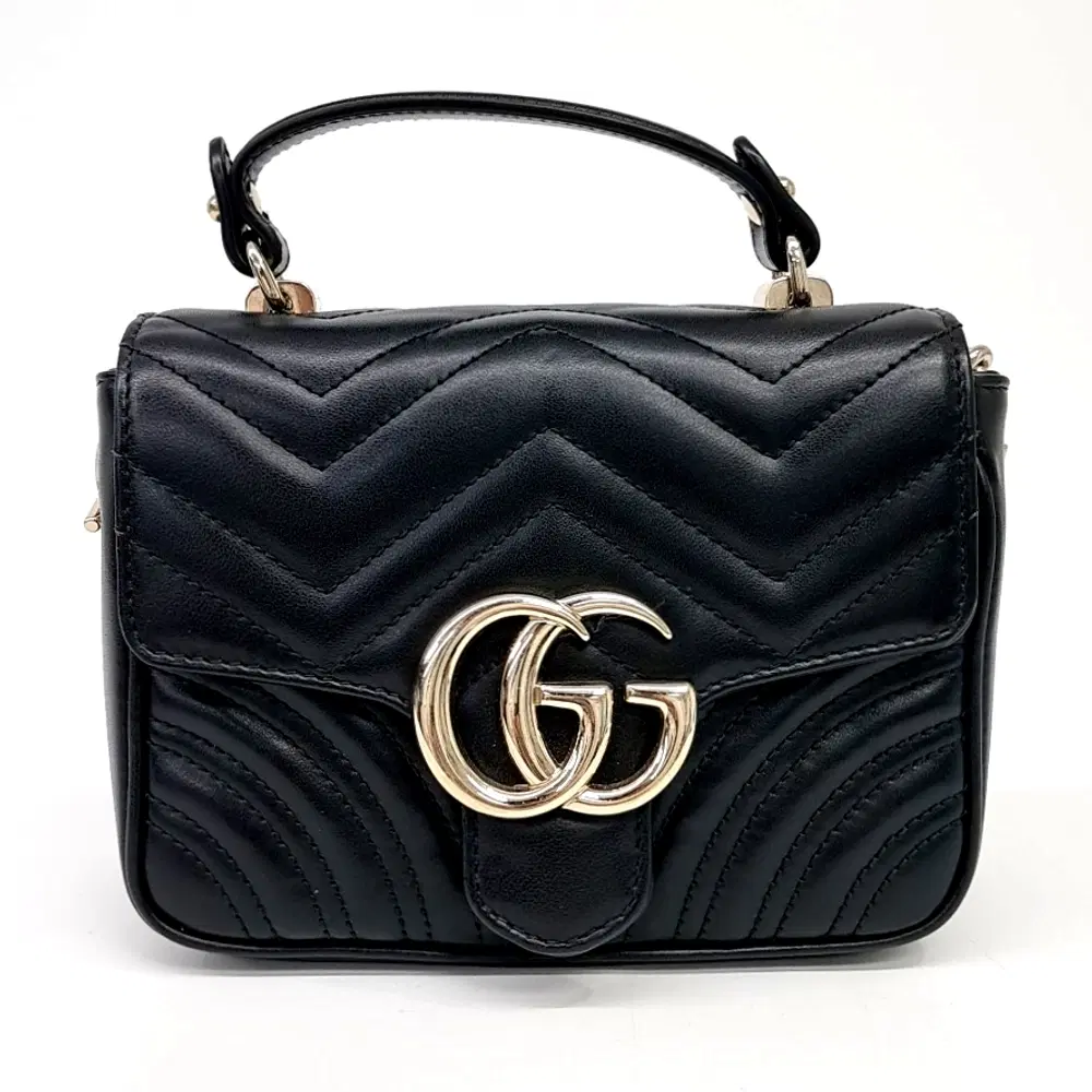 Gucci Marmont Mini Top Handle Bag (811238)