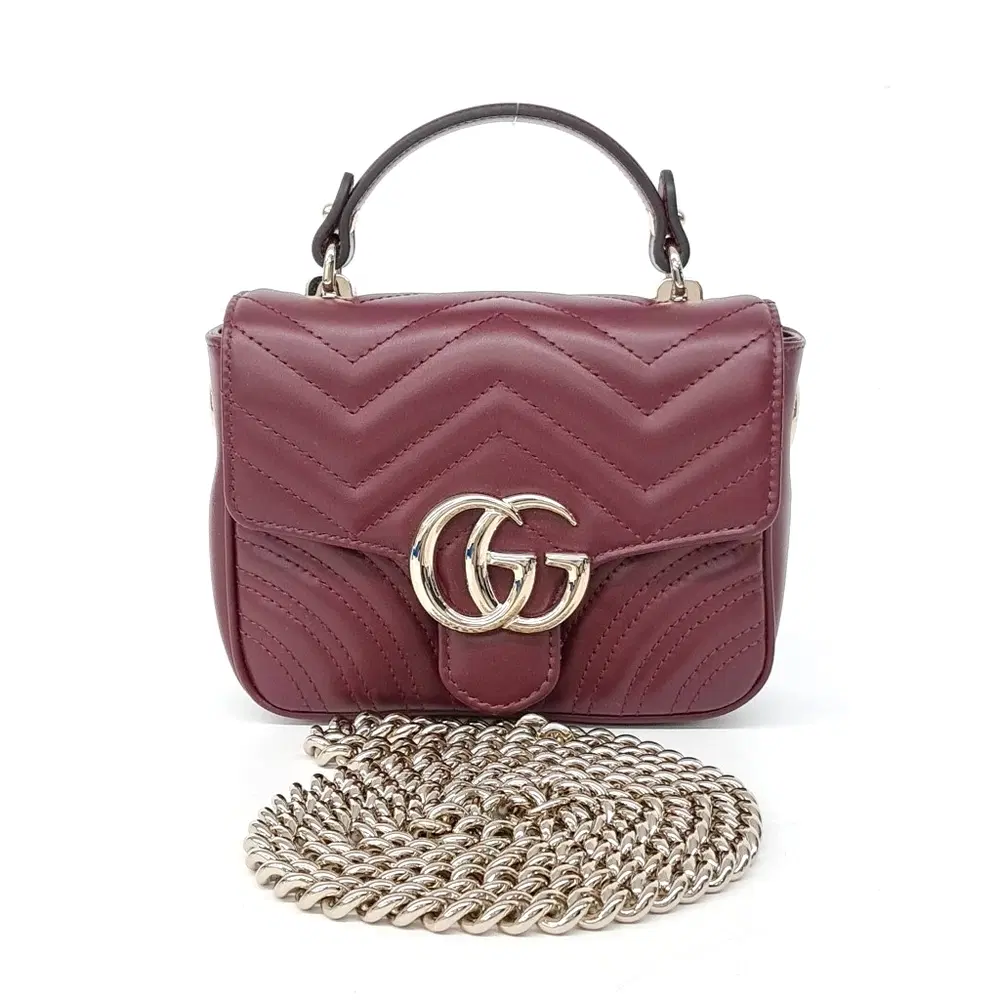 Gucci Marmont Mini Top Handle Bag (811238)