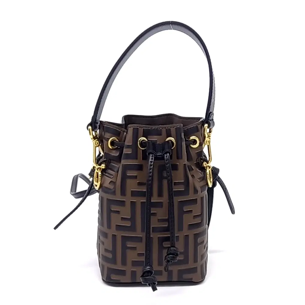 Fendi Montrejo Mini Bucket Bag (8Bs010)