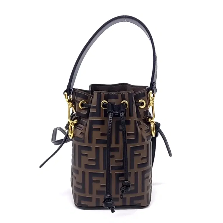Fendi Montrejo Mini Bucket Bag (8Bs010)-Hover-Image