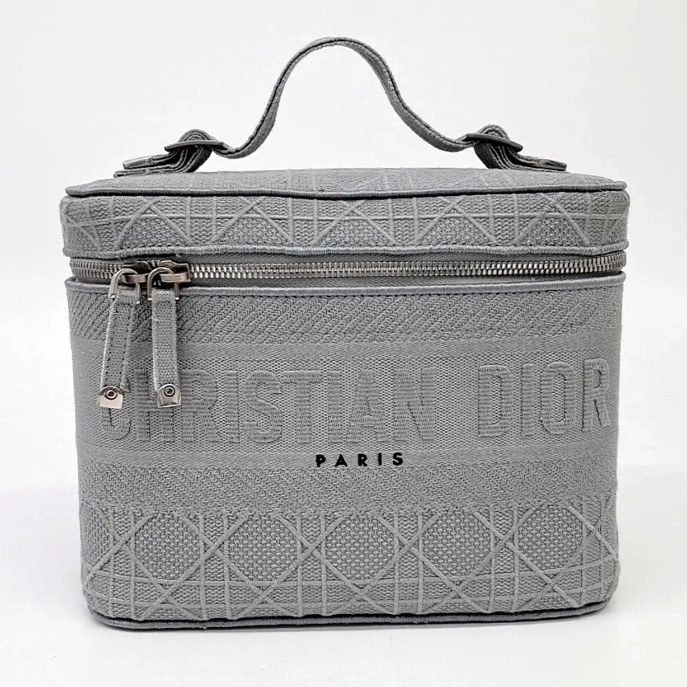 Christian Dior Cannage Embroidered Travel Vanity