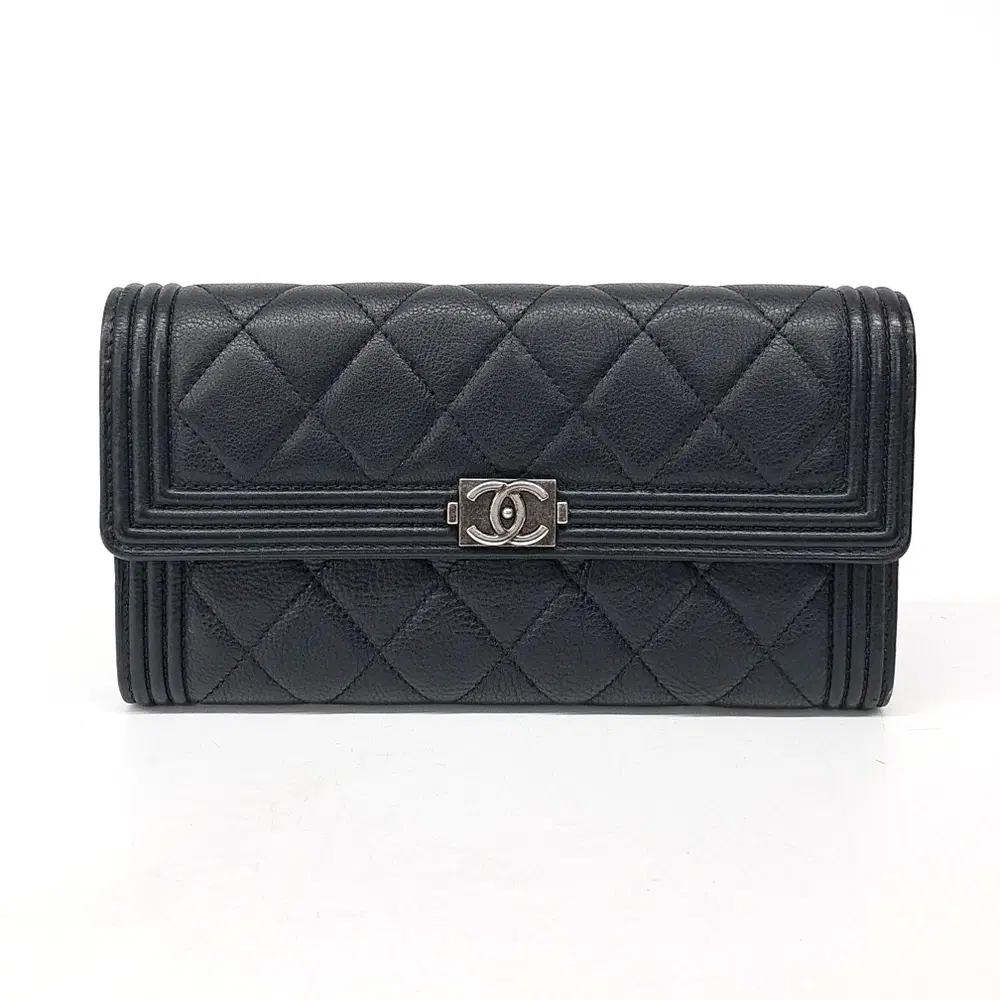 Chanel Boy Long Wallet