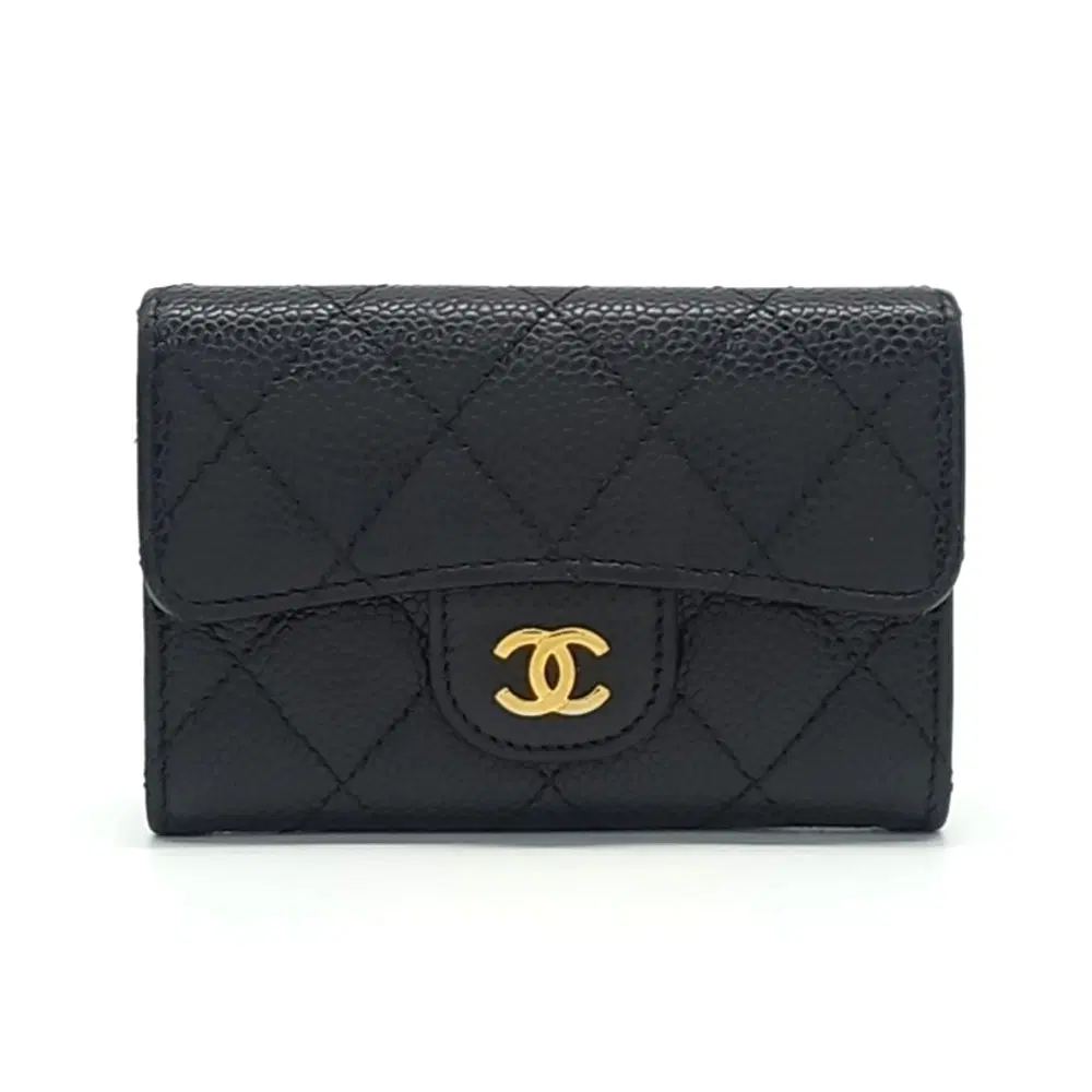 Chanel Caviar Card Wallet