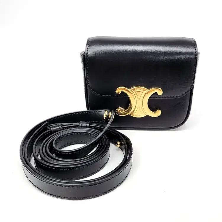 Celine Triomphe Mini Crossbody Bag-Hover-Image