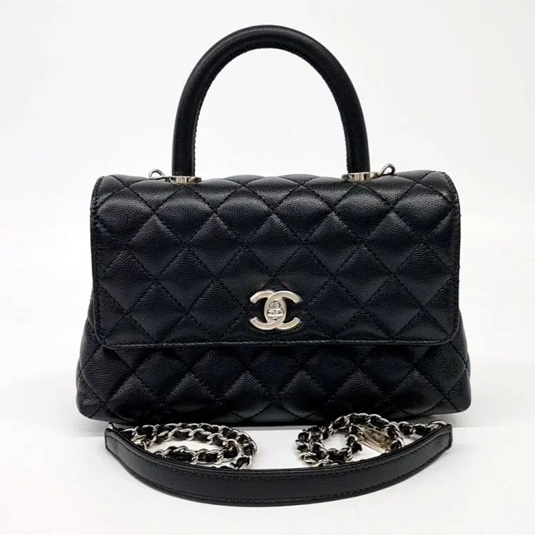 Chanel Caviar Coco Handle 23 A92990-Hover-Image