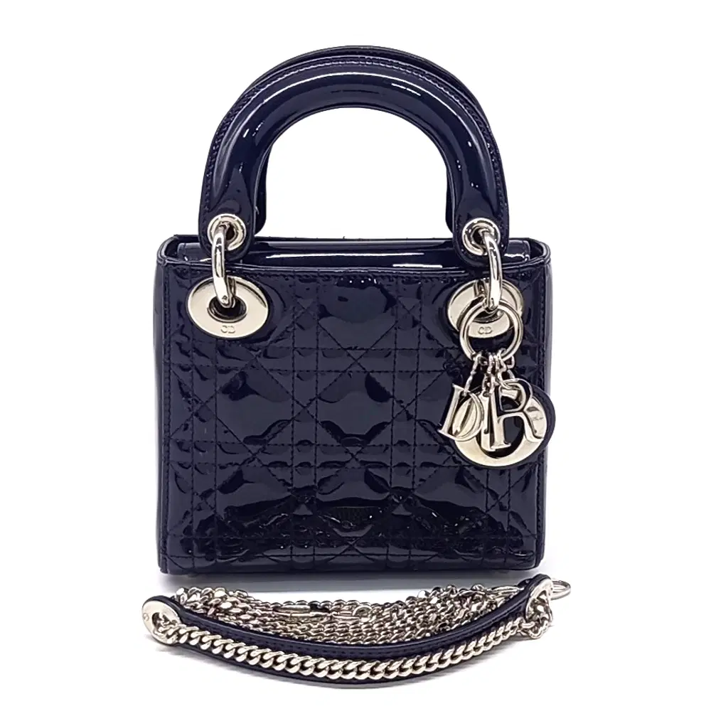Christian Dior Patent Lady Bag Mini
