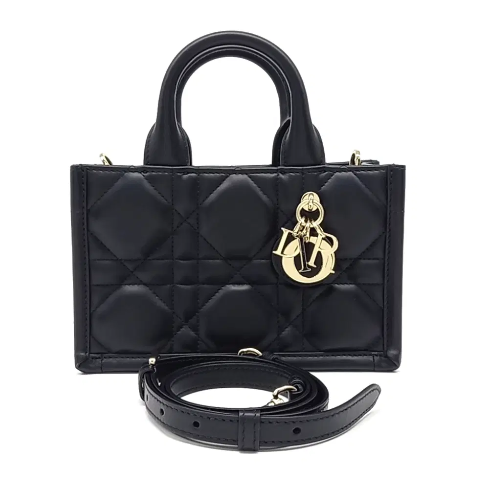 Christian Dior Cannage Book Tote Bag Mini