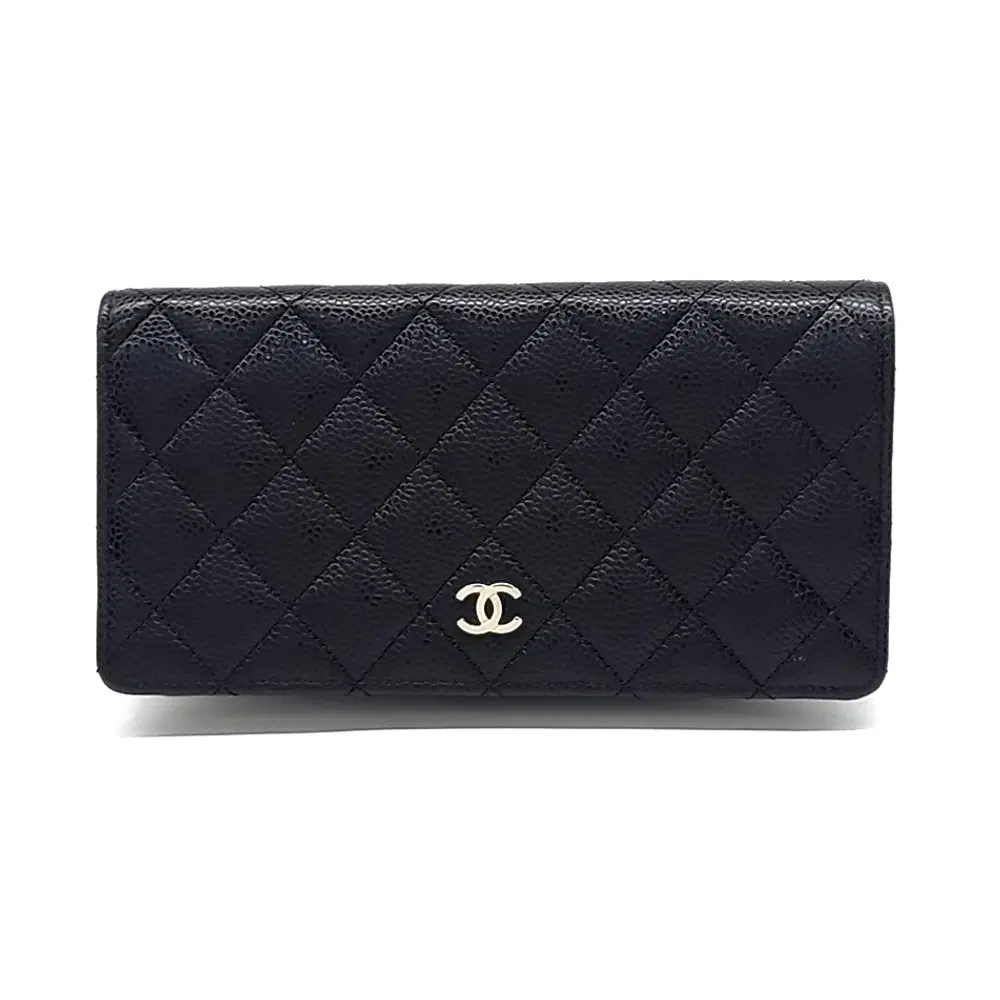 Chanel Caviar Long Wallet