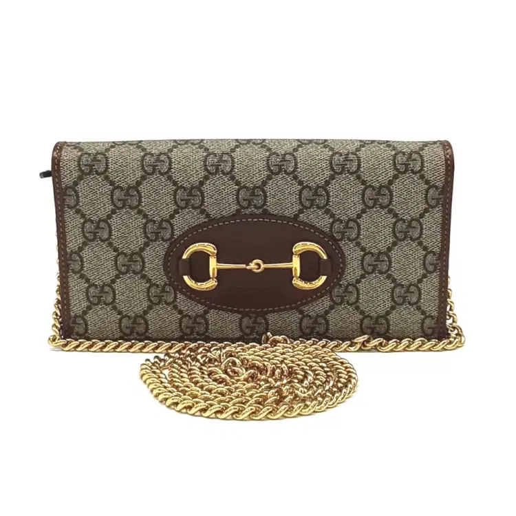 Gucci Horsebit Chain Long Wallet (621892)-Hover-Image