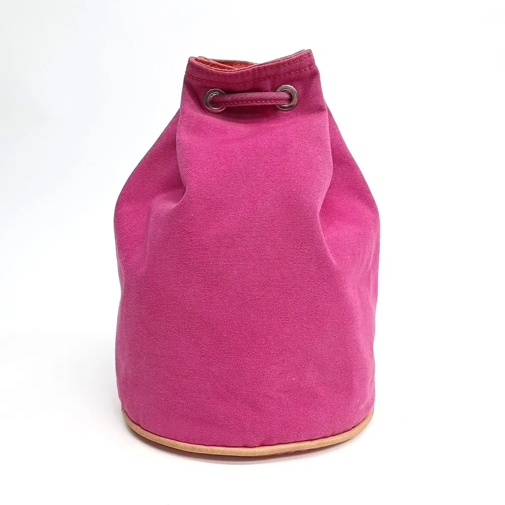 Hermes Polochon Fabric Backpack