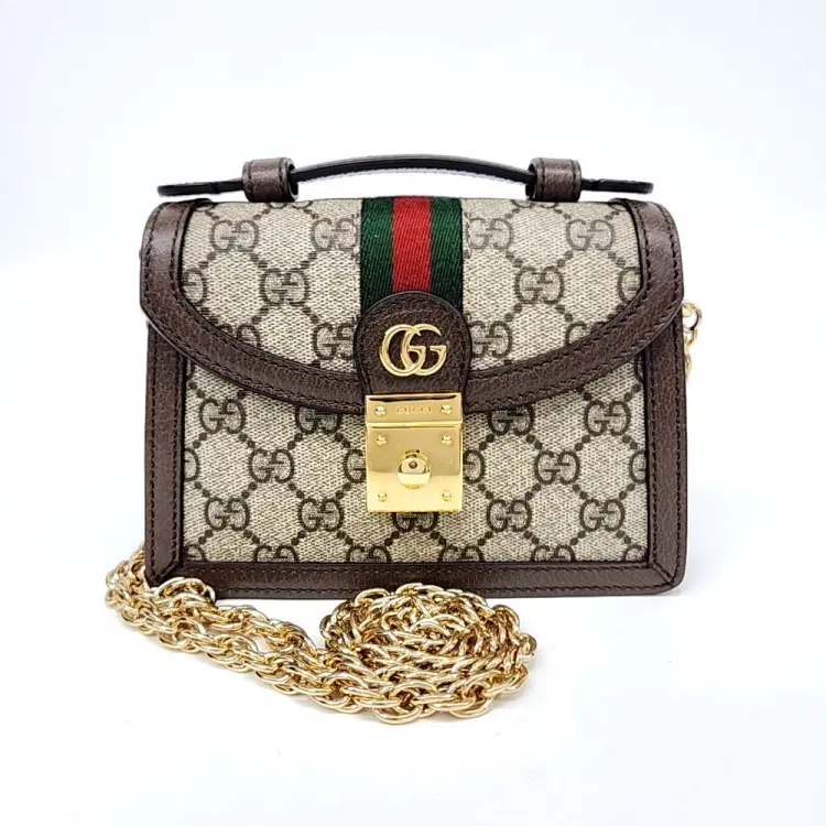 Gucci Ophidia Gg Supreme Mini Shoulder Bag (696180)-Hover-Image