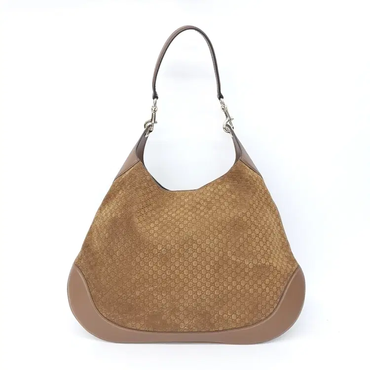 Gucci Suede B Medium Shoulder Bag (815924)-Hover-Image
