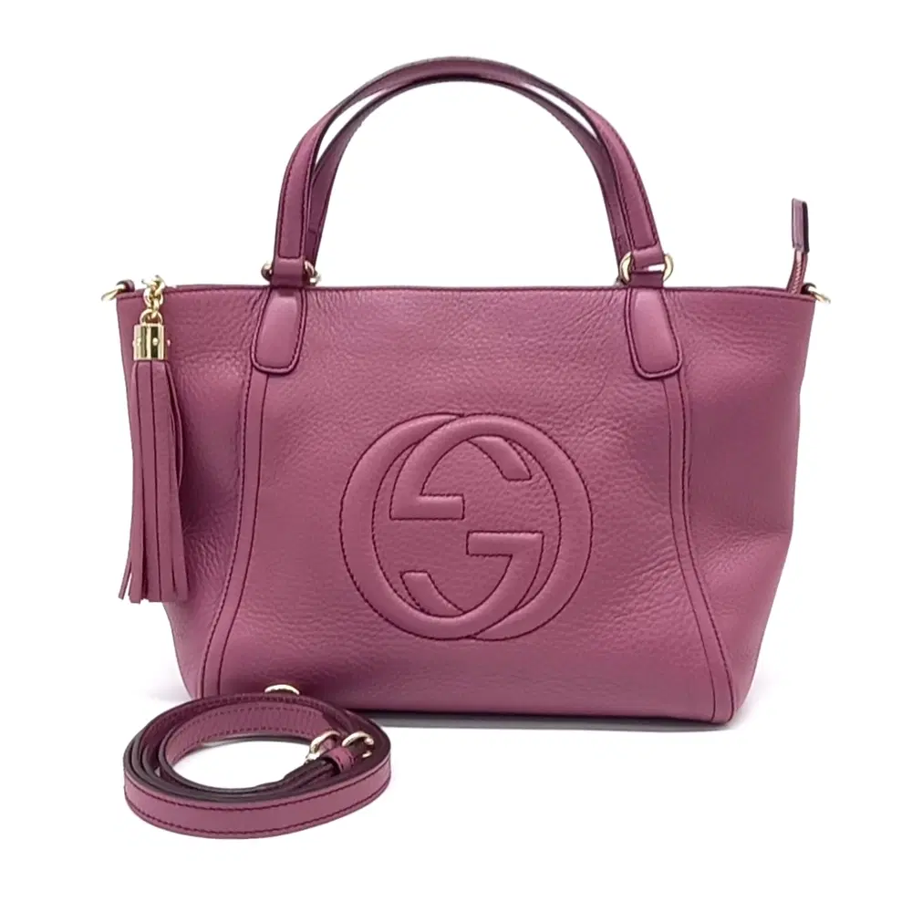 Gucci Soho Tote And Shoulder Bag (369176)