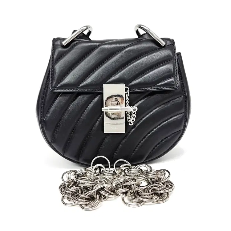 Chloe Drew Chain Crossbody Bag-Hover-Image