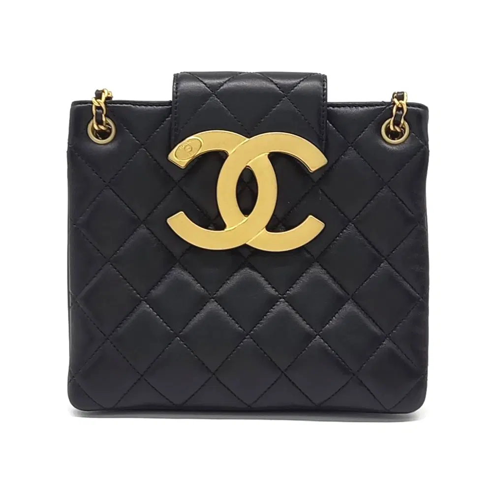 Chanel Big Logo Chain Shoulder Bag