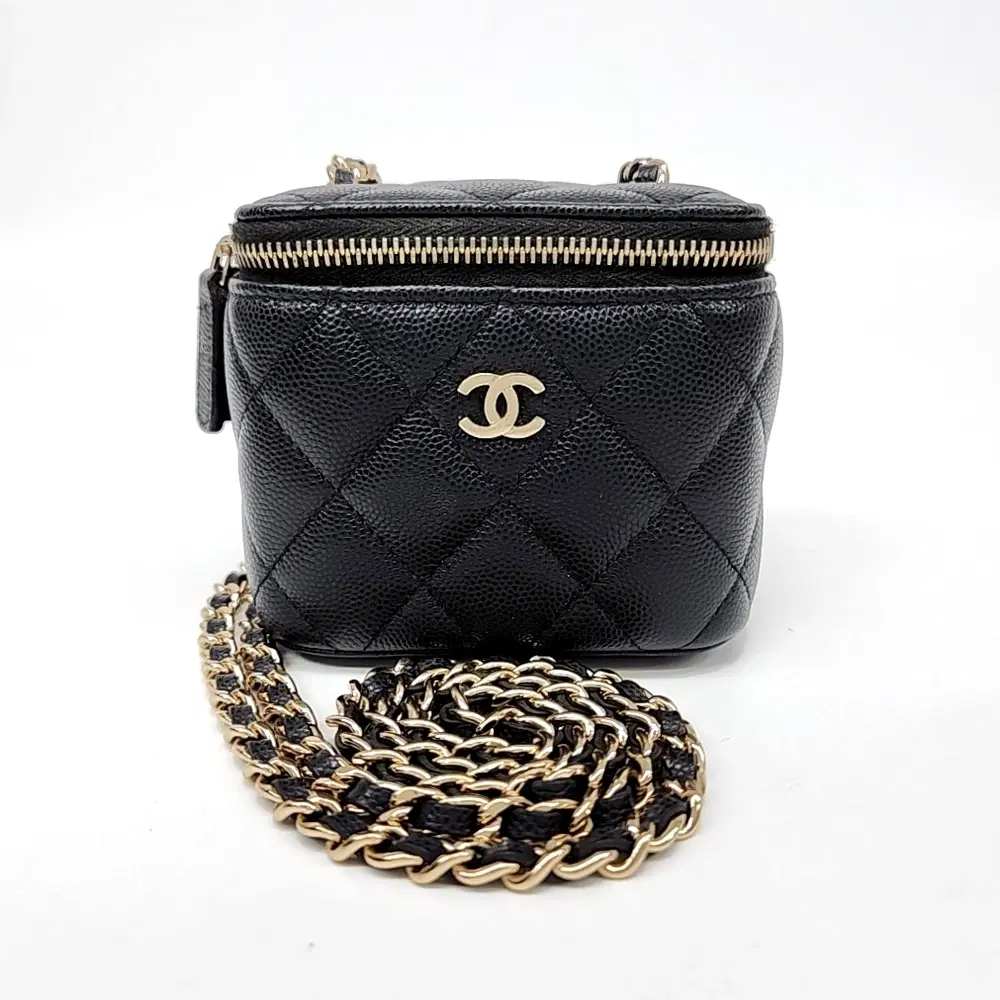 Chanel Caviar Vanity Mini Crossbody Bag