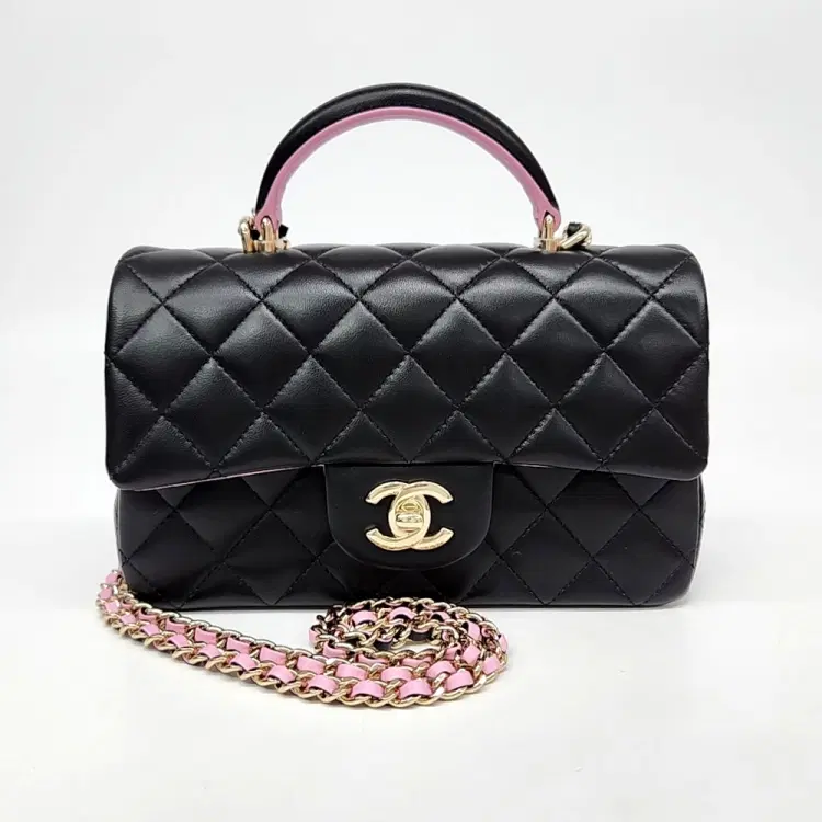 Chanel Top Handle New Mini Crossbody Bag As2431-Hover-Image