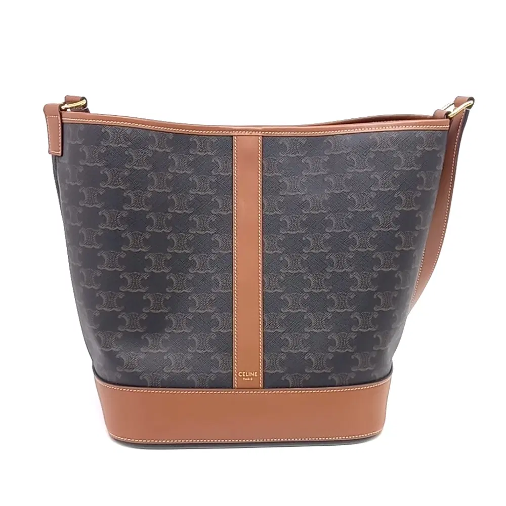 Celine Triomphe Bucket Bag Medium
