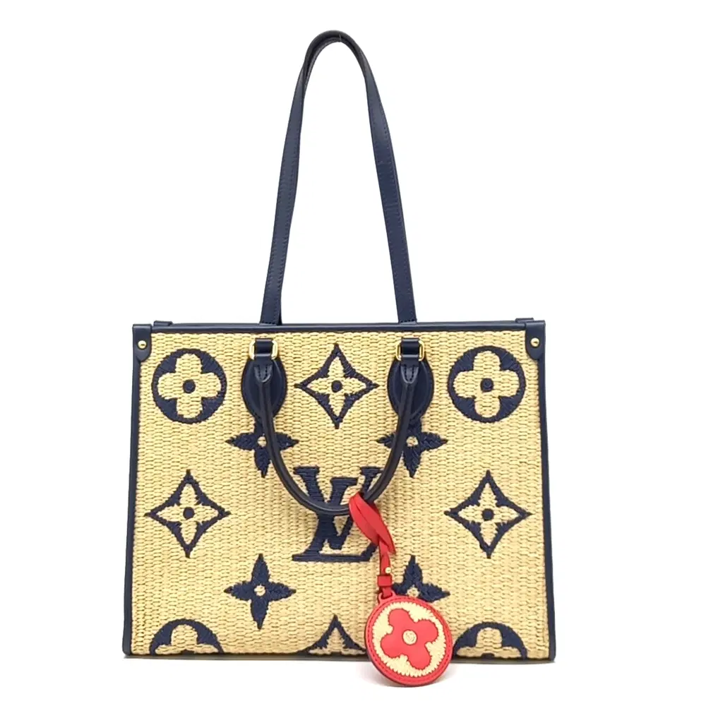 Louis Vuitton Raffia On The Go Mm