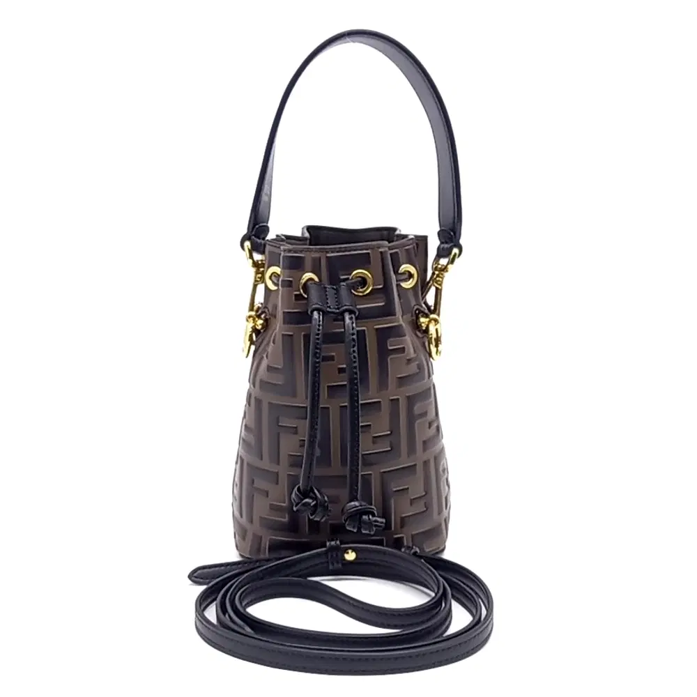 Fendi Montrejo Mini Bucket Bag (8Bs010)