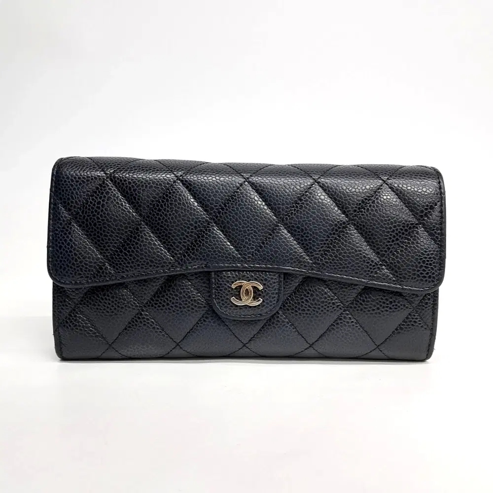 Chanel Caviar Long Wallet