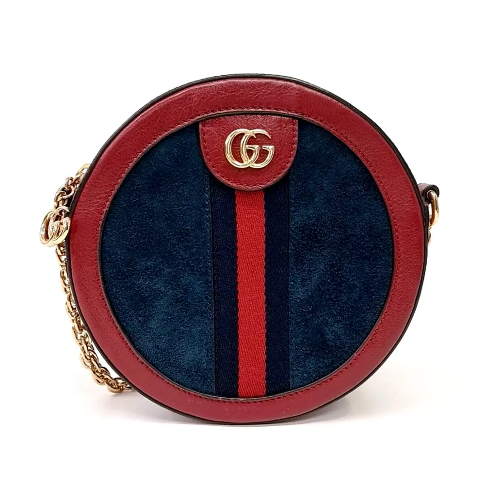 Gucci Ophidia Mini Gg Round Shoulder Bag (550618)