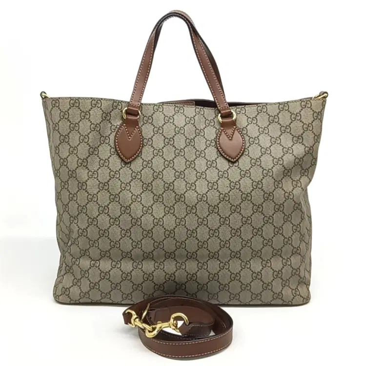 Gucci Pvc Tote And Shoulder Bag (453705)-Hover-Image