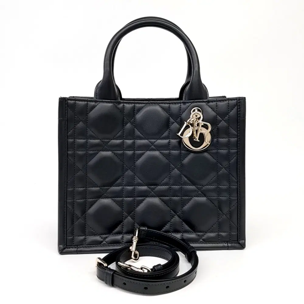 Christian Dior Cannage Book Tote Bag Small