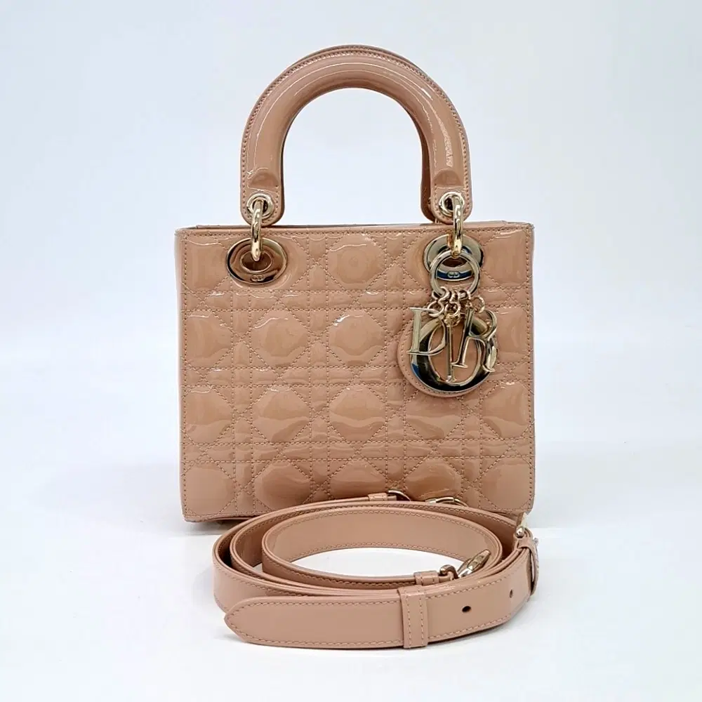 Christian Dior Patent Lady Bag Small