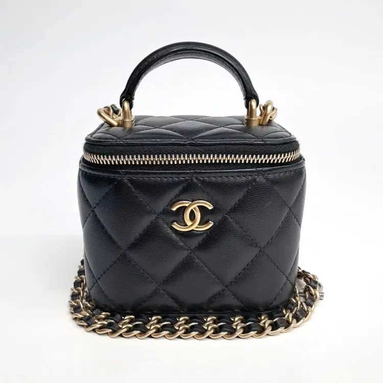 Chanel Vanity Top Handle Mini Crossbody Bag-Hover-Image