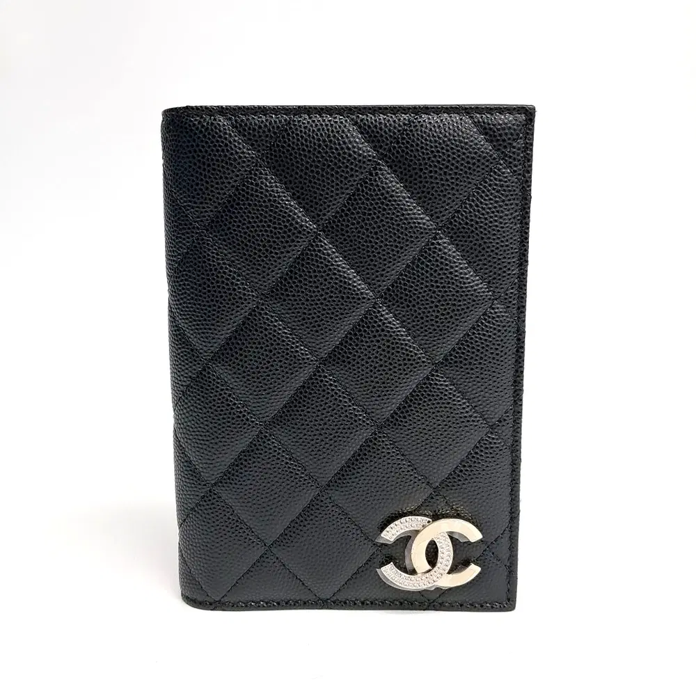 Chanel Caviar Passport Wallet