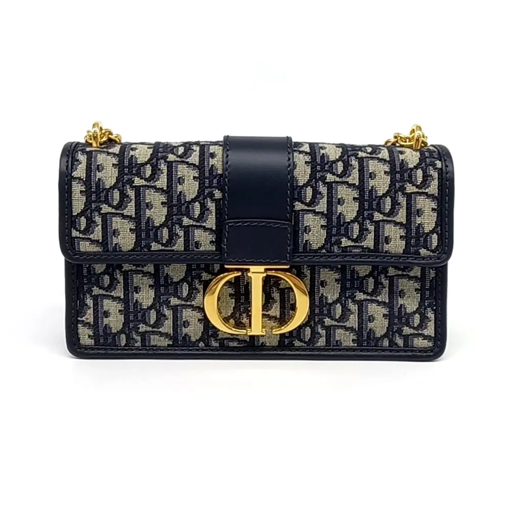 Christian Dior Oblique 30 Montaigne East West Chain Bag M9334