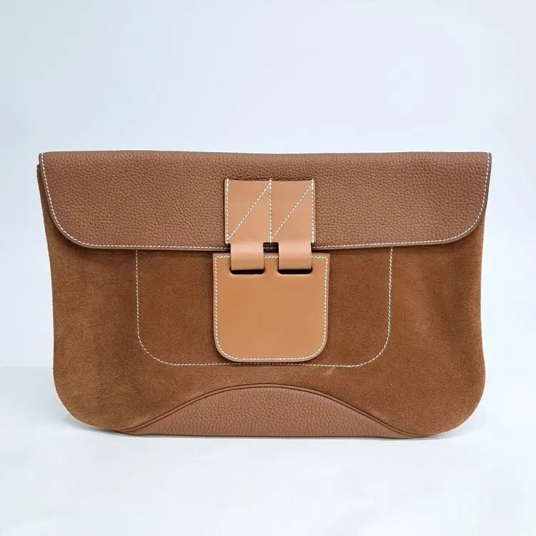 Hermès Verrou(Virevolte) Clutch (X)-Hover-Image