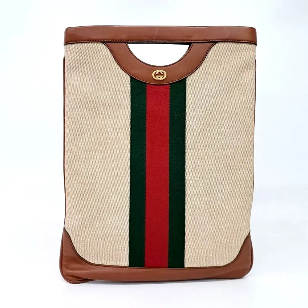 Gucci Web Tote & Chain Shoulder Bag (564604)