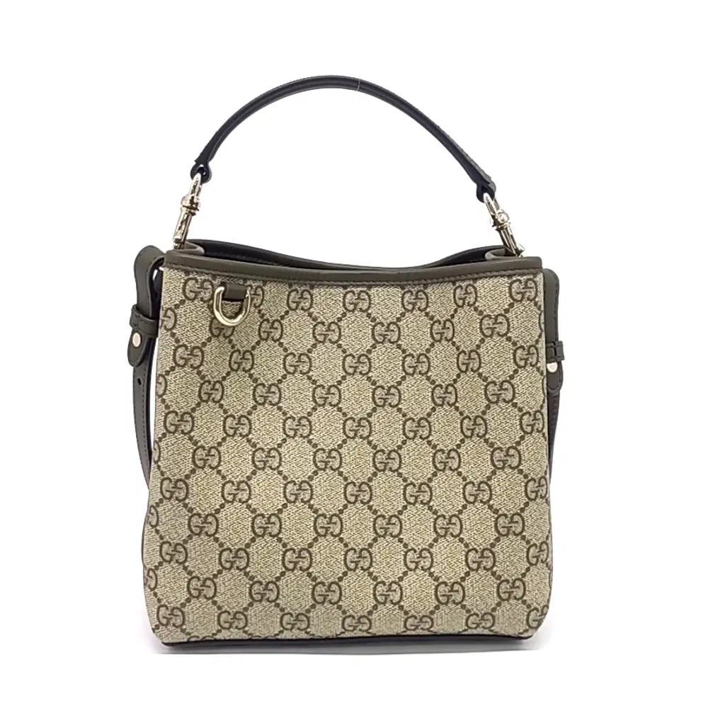 Gucci Gg Emblem Small Bucket Bag (815118)