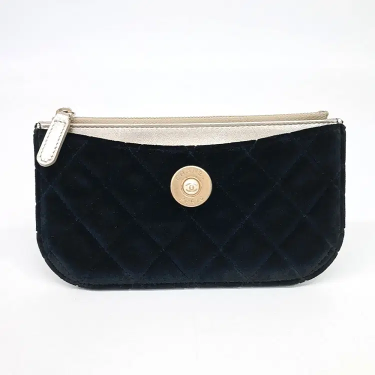 Chanel Velvet Long Wallet C08076-Hover-Image