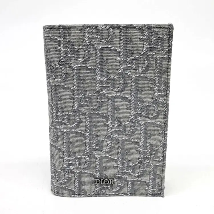 Dior Homme Oblique Passport Wallet-Hover-Image