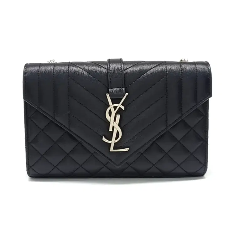 Saint Laurent Monogram Chain Shoulder Bag (600195)-Hover-Image
