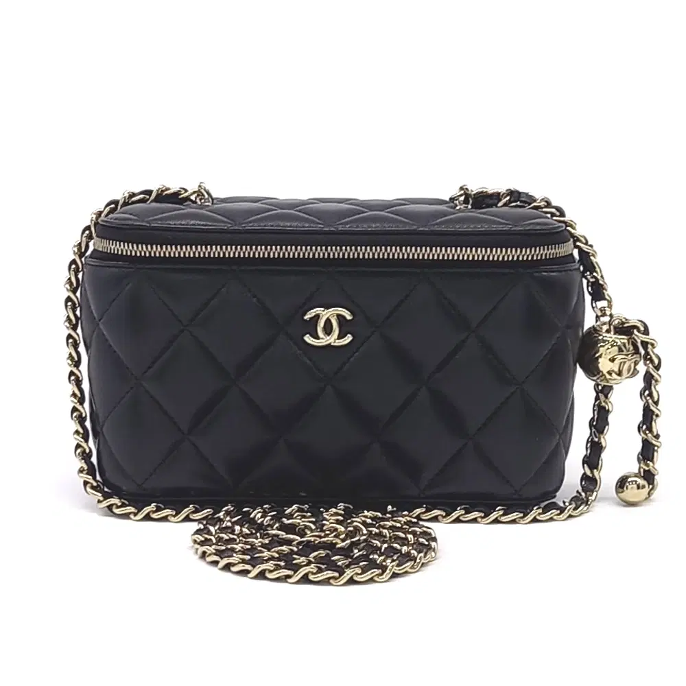 Chanel Golden Ball Vanity Small Crossbody Bag